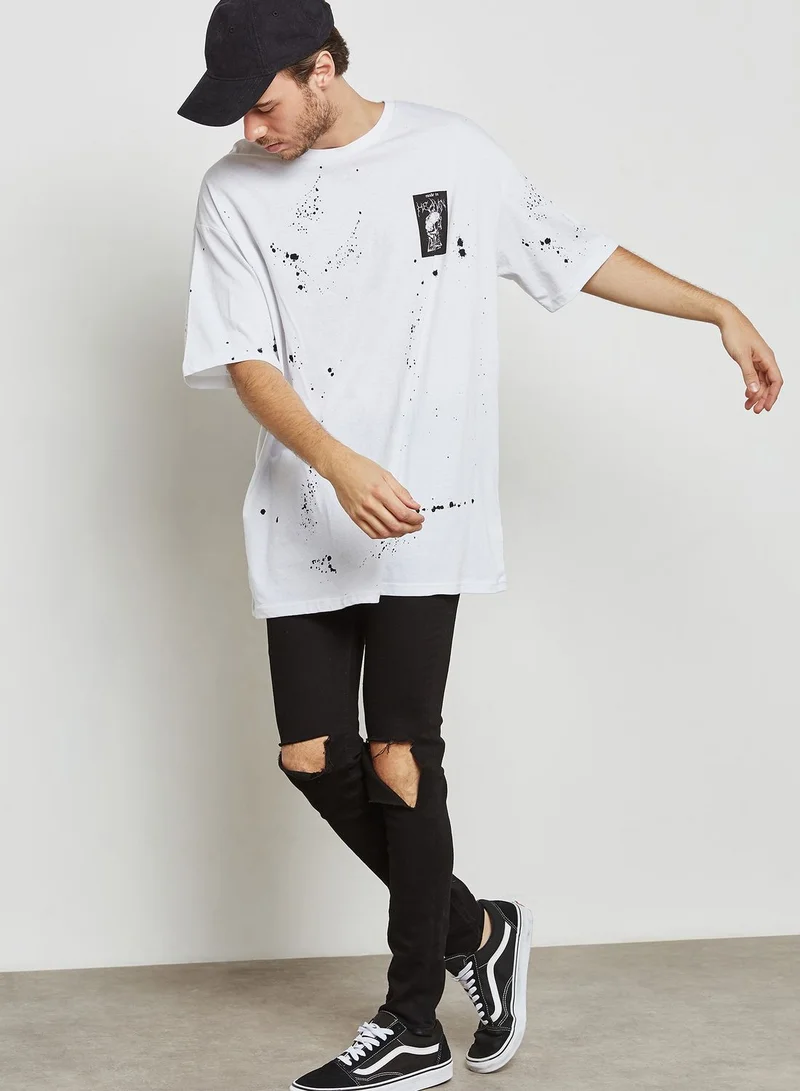 Sushi Radio Trasher Big Fit T-Shirt