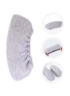 Generic 2pcs Crutch Cover Thickened Underarm Pad Compact Crutch Pad Crutch Pad Hand Grip Covers Crutch Pads Crutch Cushion Covers Crutch Cushion Hand Grips Cotton Light Grey  - Image 4