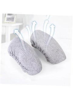 Generic 2pcs Crutch Cover Thickened Underarm Pad Compact Crutch Pad Crutch Pad Hand Grip Covers Crutch Pads Crutch Cushion Covers Crutch Cushion Hand Grips Cotton Light Grey  - Image 5