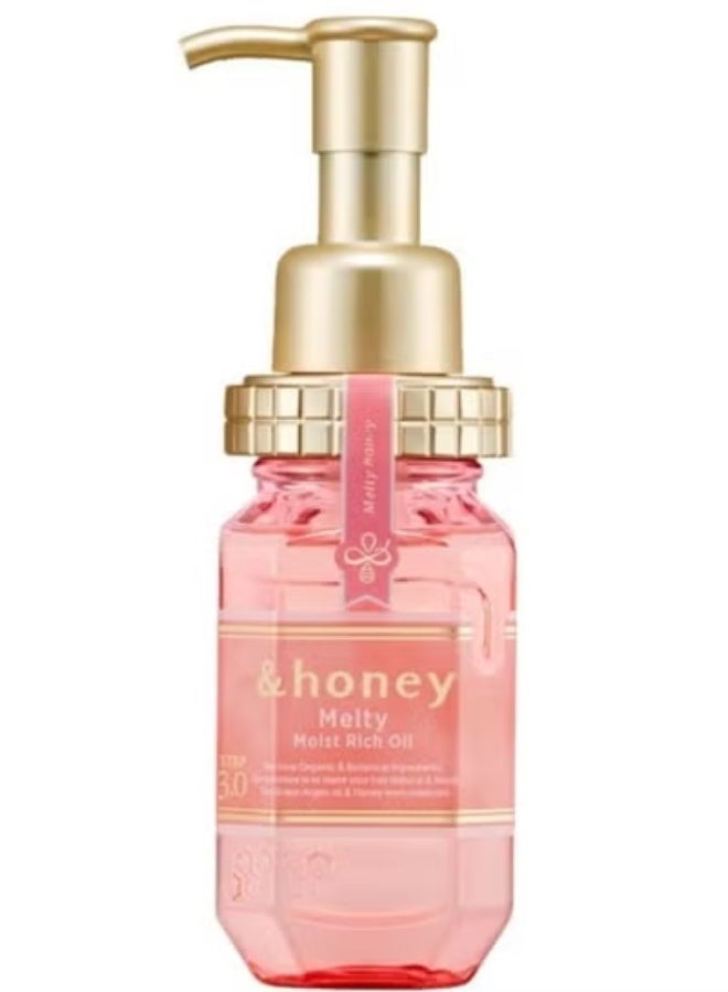 &Honey & Honey Melty Moist Rich Hair Oil 3.0 For Cohesive & Super Lustrous Hair  (100 ml) - Image 3