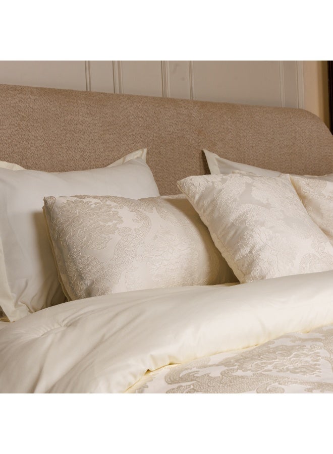 FoamZone Jacquard Microfiber Comforter, 10 PCs King Size 270x260 cm - Image 2