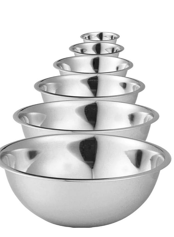 Stainless Steel Mixing Bowl with Whisk – 38 cm  - Image 3
