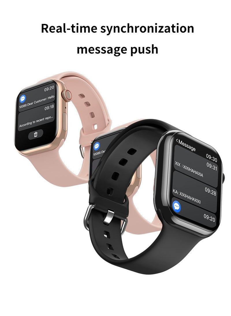 Smart Watch Waterproof Wireless Charging Silicone Strap For Men and Women