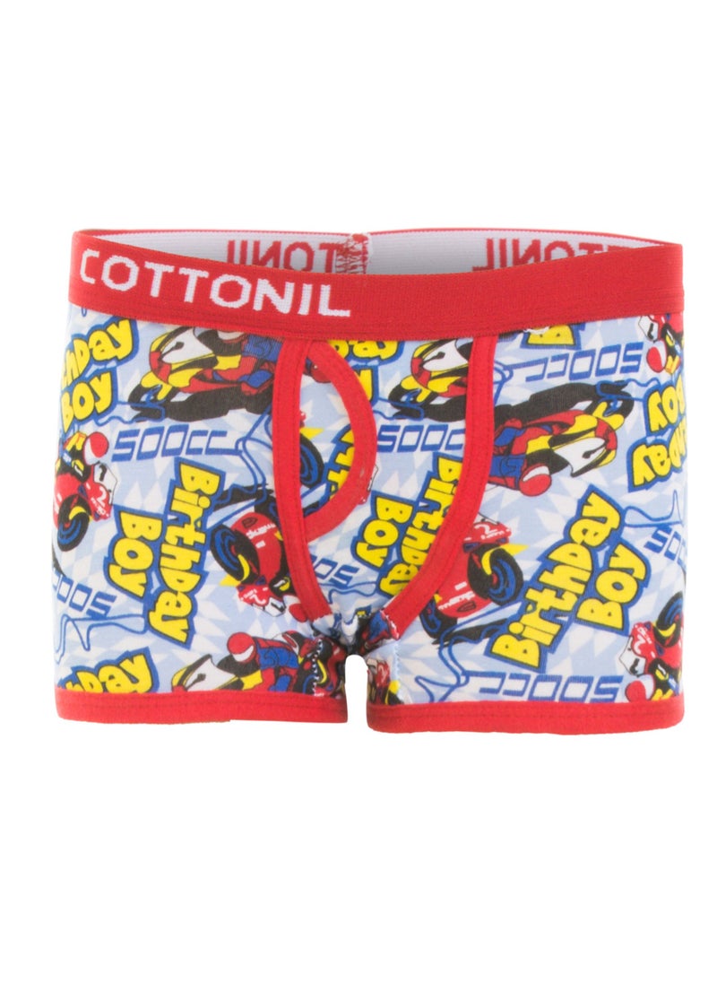 COTTONIL - Bundle Of Three Patterned Boys Boxer - Image 1