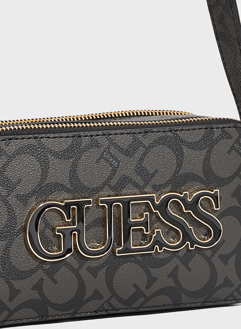 GUESS Reinee Mini Double Zip Crossbody