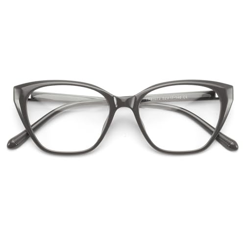 Karsaer Cat Eye Frames for Women Spectacles Specs for Men Computer Glasses E1312 - Image 2