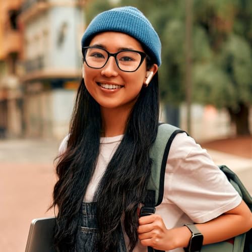 Karsaer Cat Eye Frames for Women Spectacles Specs for Men Computer Glasses E1312 - Image 5