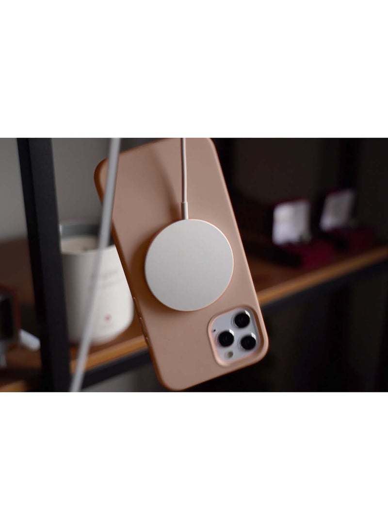 Wtech Apple iPhone 16 Pro 2024 Premium Soft Liquid Silicone Case Cover - Desert Titanium - Image 5