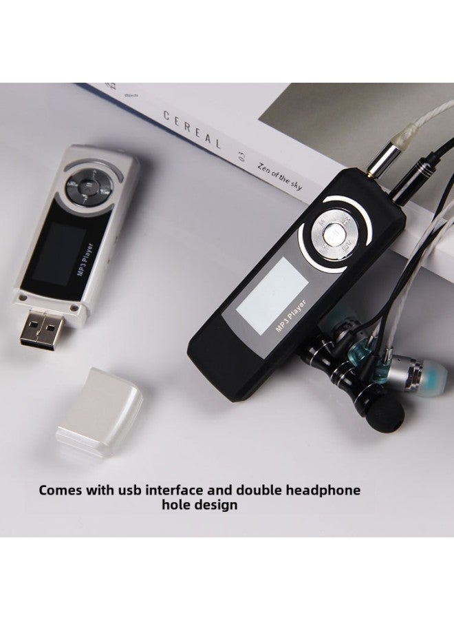 YiZhiyin Z01 StUdent BlUetooth Mp3 Player Lyrics U Disk Comes With USB English Phonetic Recorder Sports-Body Color:White Glossy And Stain-resistant-Memory Capacity:256MB-official Standard - Image 3