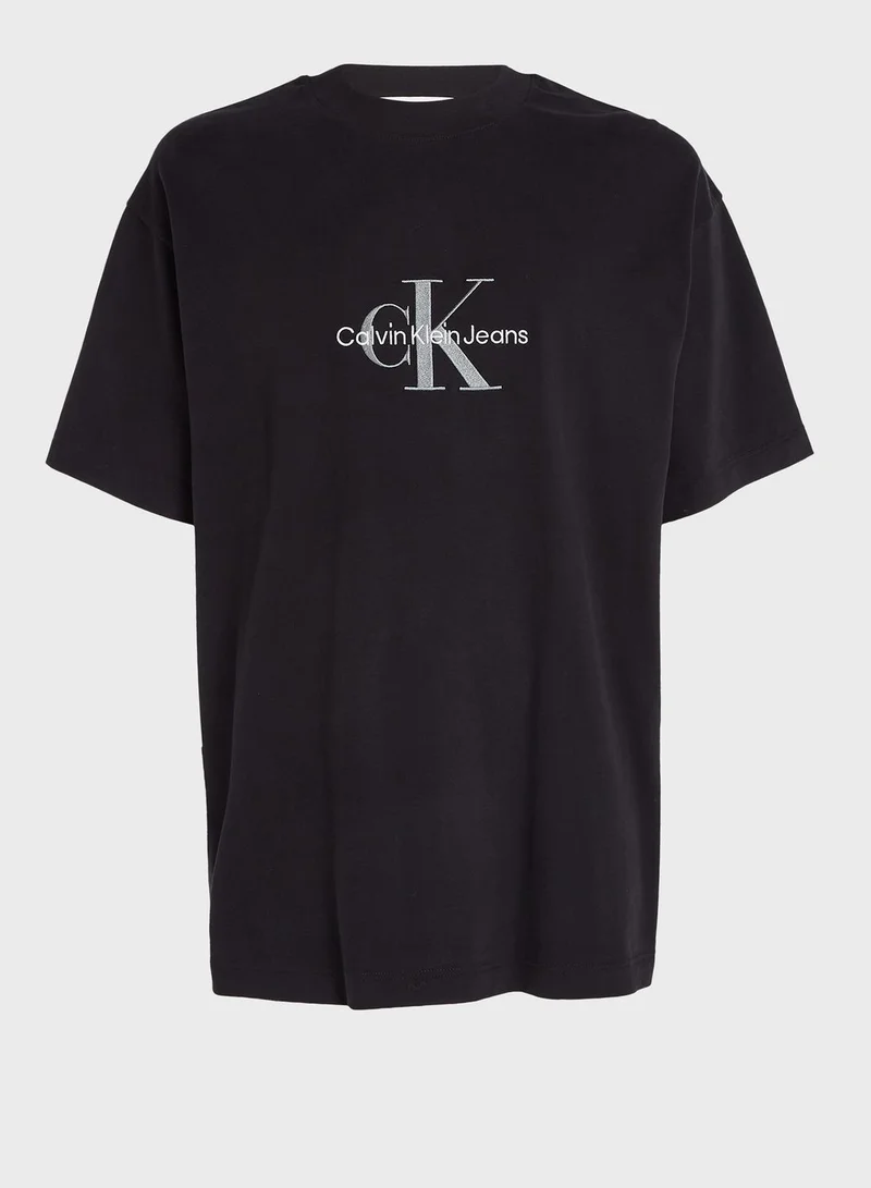Calvin Klein Jeans Logo Crew Neck T-Shirt