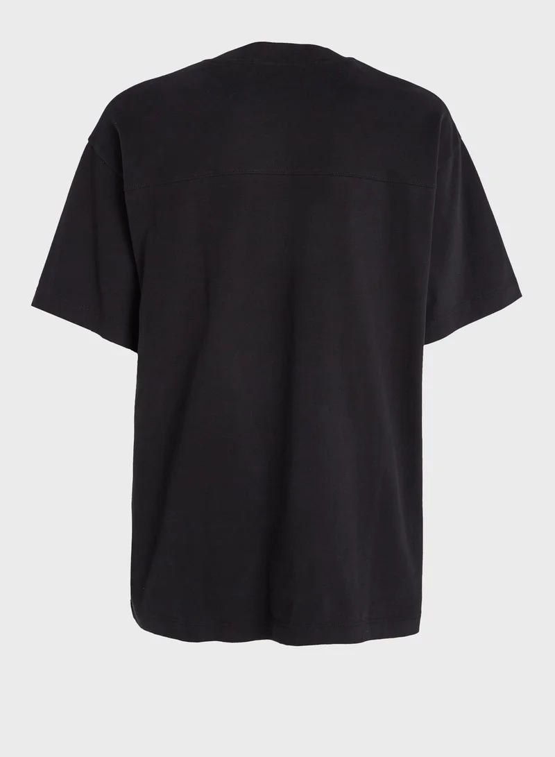 Calvin Klein Jeans Logo Crew Neck T-Shirt