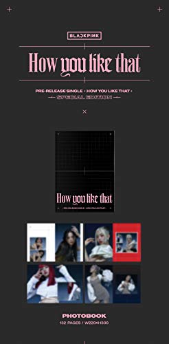 YG BLACKPINK - How You Like That (Special Edition) Album+Folded Poster+Hologram Photocard set - Image 2