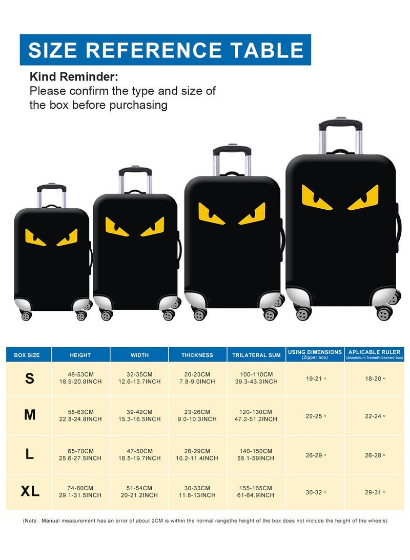 URbazaar Elastic Travel Luggage Cover Travel Suitcase Protective Cover for Trunk Case Apply to 18-30 inch luggage Suitcase Cover - Image 4