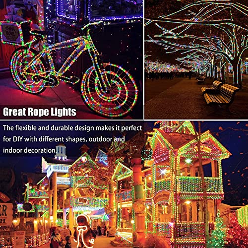 Murphy 2835-120 LED High Lumen Waterproof Indoor Outdoor Home Deorative, Diwali Lights, Rope Pipe Light, Cove Light (120 Led/Mtr) (Multi Color, 5 Meter) - Image 2
