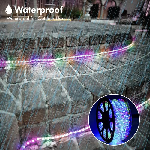 Murphy 2835-120 LED High Lumen Waterproof Indoor Outdoor Home Deorative, Diwali Lights, Rope Pipe Light, Cove Light (120 Led/Mtr) (Multi Color, 5 Meter) - Image 3