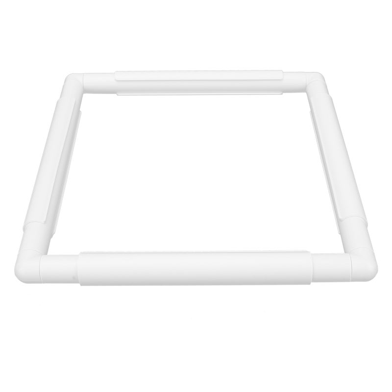 Embroidery Hoop 10 Inch Square Plastic Clip Frame - Easy Assembly Waterproof Diy Craft Tool for Home Hand Sewing Cross Stitch - Image 5