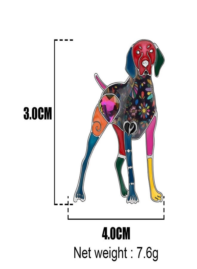 DUOWEI Cute Enamel Dog Brooch Fashion Pet Pins Jewelry Dog Gifts (Multicolor Doberman Dog) - Image 5