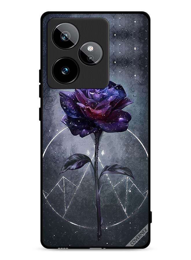 Covernex Realme GT 7T 5G Protective Case Cover Dark Flower Wallpaper