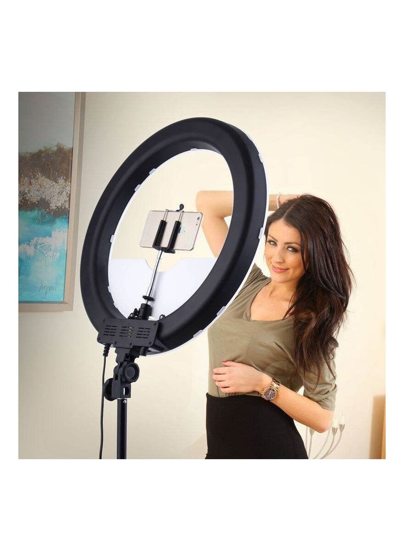 بروماس RL-18 بوصة Ring Light Photo Studio التصوير الفوتوغرافي المحمولة - Image 2