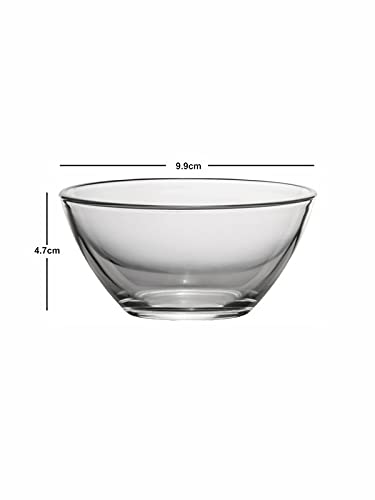 Luminarc Multipurpose Glass Serving Bowls Set of 6 Pieces, 160 ML, LM-N2609 - Image 3