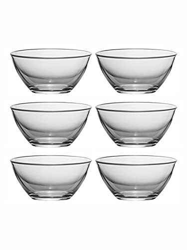 Luminarc Multipurpose Glass Serving Bowls Set of 6 Pieces, 160 ML, LM-N2609 - Image 4