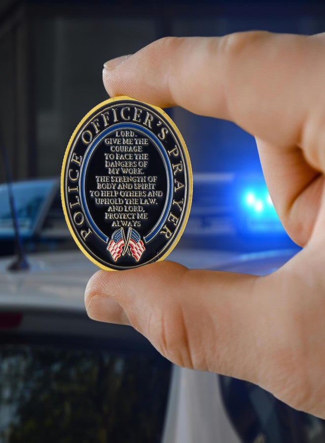 Artisan Owl Challenge Coin - St. Michael Patron Saint for Police Officers Symbol | Commemorative Collectible Coins | St. Michael The Archangel Coin - 40x3 mm - Image 5