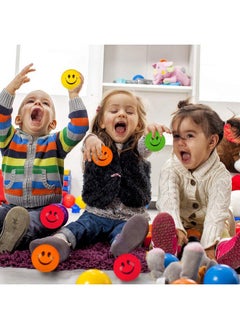 ArtCreativity ArtCreativity Smile Face Stress Balls for Kids and Adults - Pack of 12 - 2.5 Inch Spongy Squeeze Toys for Anxiety Relief - Fun Birthday Party Favors and Goodie Bag Fillers for Boys and Girls  - Image 5