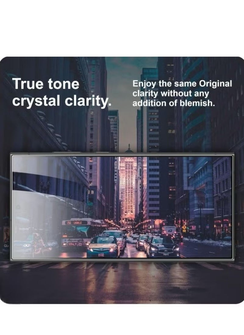Faster screen protection for the Samsung Galaxy S21 Ultra, from Faster, with full coverage from edge to edge, anti-break and anti-fingerprint.  - Image 2