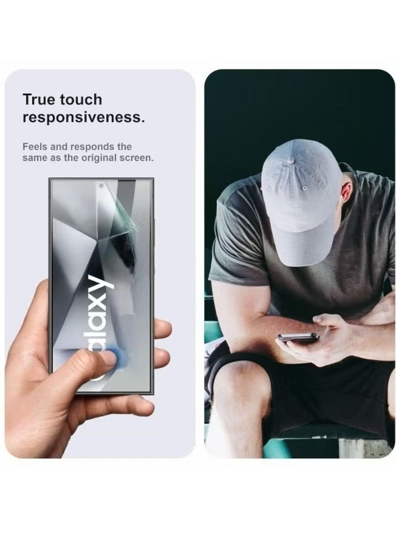 Faster screen protection for the Samsung Galaxy S21 Ultra, from Faster, with full coverage from edge to edge, anti-break and anti-fingerprint.  - Image 3