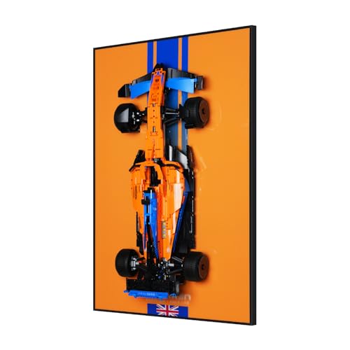 DALDED Premium Display Wallboard Compatible with Lego Technic McLaren Race Car 42141 Collectors Edition Wall Mount Art Ideal Gift for Adult Model Collectibles Home Office Decor32x20 Board Only - Image 1