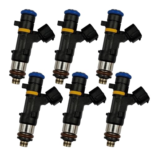 Gautory Fuel Injectors Set of 6 Compatible with Nissan 2005 2006 350Z 20042007 Murano for Infiniti G35 20042006 FX35 20052008 M35 20062008 35L V6 Replace OE 0280158042 FJ828 - Image 1