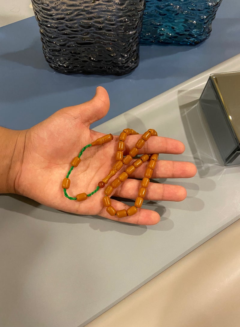 Top Quality German Faturan Prayer Beads For Men 33 Beads - Image 1