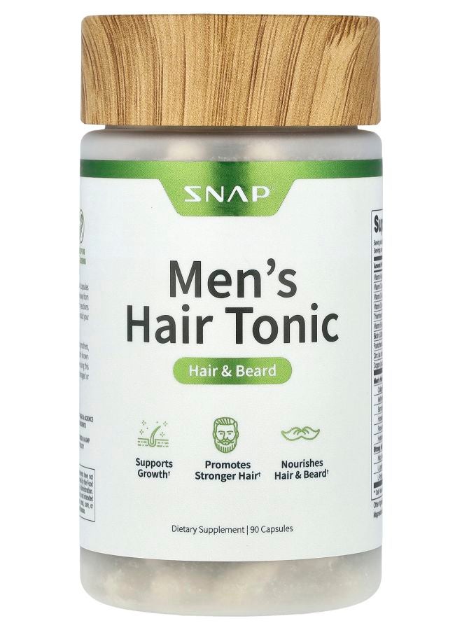 SNAP SUPPLEMENTS Men's Hair Tonic 90 Capsules