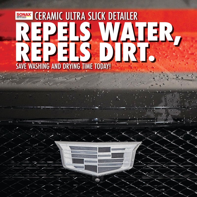 SONAX Ceramic Ultra Slick Detailer | Ceramic Quick Spray Detailer | Si Carbon Ceramic | Durable High Shine Detailer | Slick to the Touch Detailer | Waterless Wash | 750ml | 25.4 fl. Oz. | 268400 - Image 5