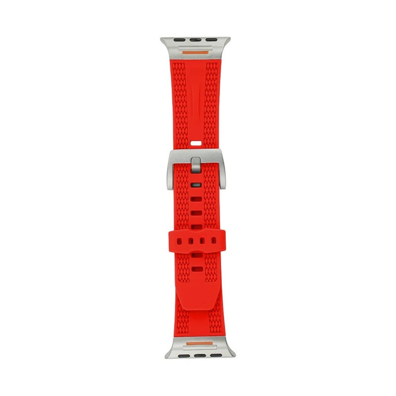 Bluejw Premium 42/46/49mm Breathable Silicone Replacement Band with Metal Connector for Apple Watch Ultra 2 – Replace the Watch Strap - Image 1