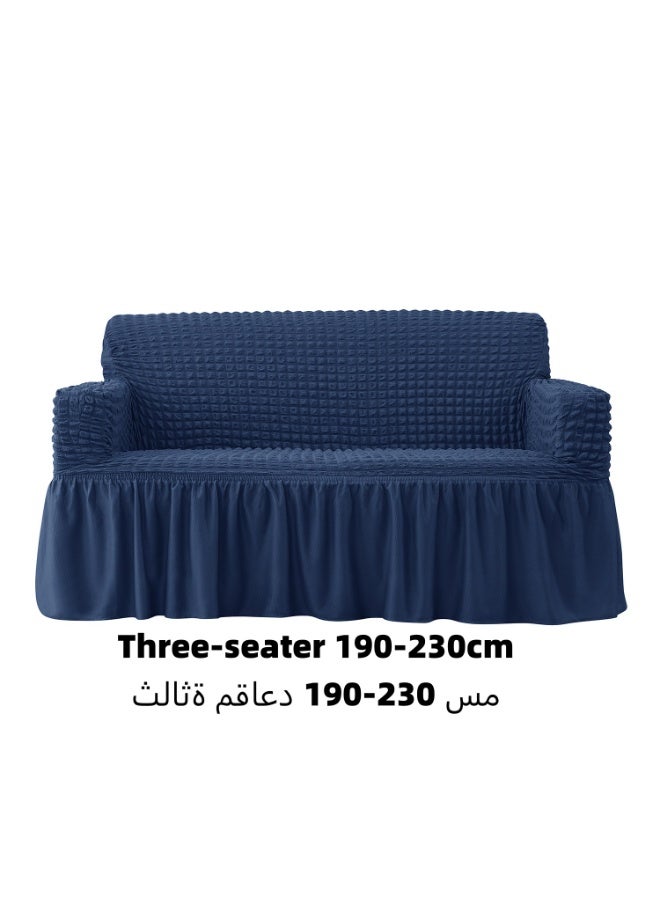 sofa cover 3 seater Super Stretchable Wrinkle-free Full Coverage Couch Slipcover Exquisitely Detailed Slip Flexible Resistant Jacquard Sofa Cover  190-230cm - Image 1