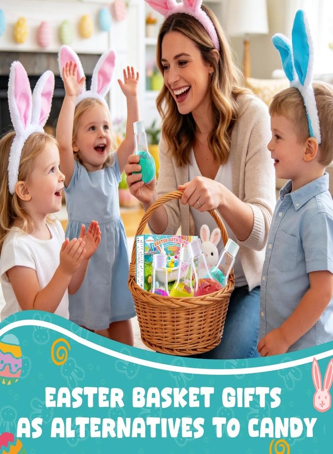 NEWFEIFAN Easter Potions Bath Bombs for Kids with Surprise Toys Inside, Teen Easter Basket Stuffers, 4-Pack Colorful Fun Bubble Bath Toys, Cool Foam Explosion, Perfect Gifts for Kids Ages 4-12 Boys & Girls - Image 2