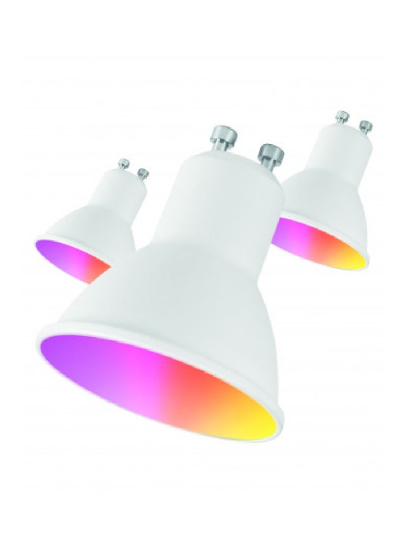 muvit iO Smart Wi-Fi LED Spot Bulb Pack of 3 – Energy Saving Smart Lighting