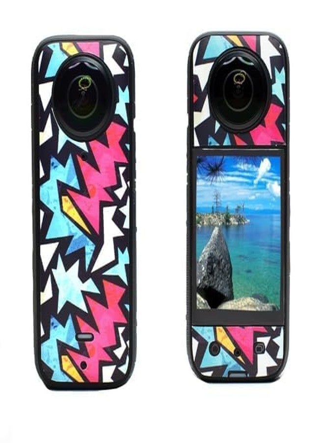 Action Pro Camera Waterproof Skin Compatible with Insta360 X3 Action Camera (Multicolor 8) - Image 1