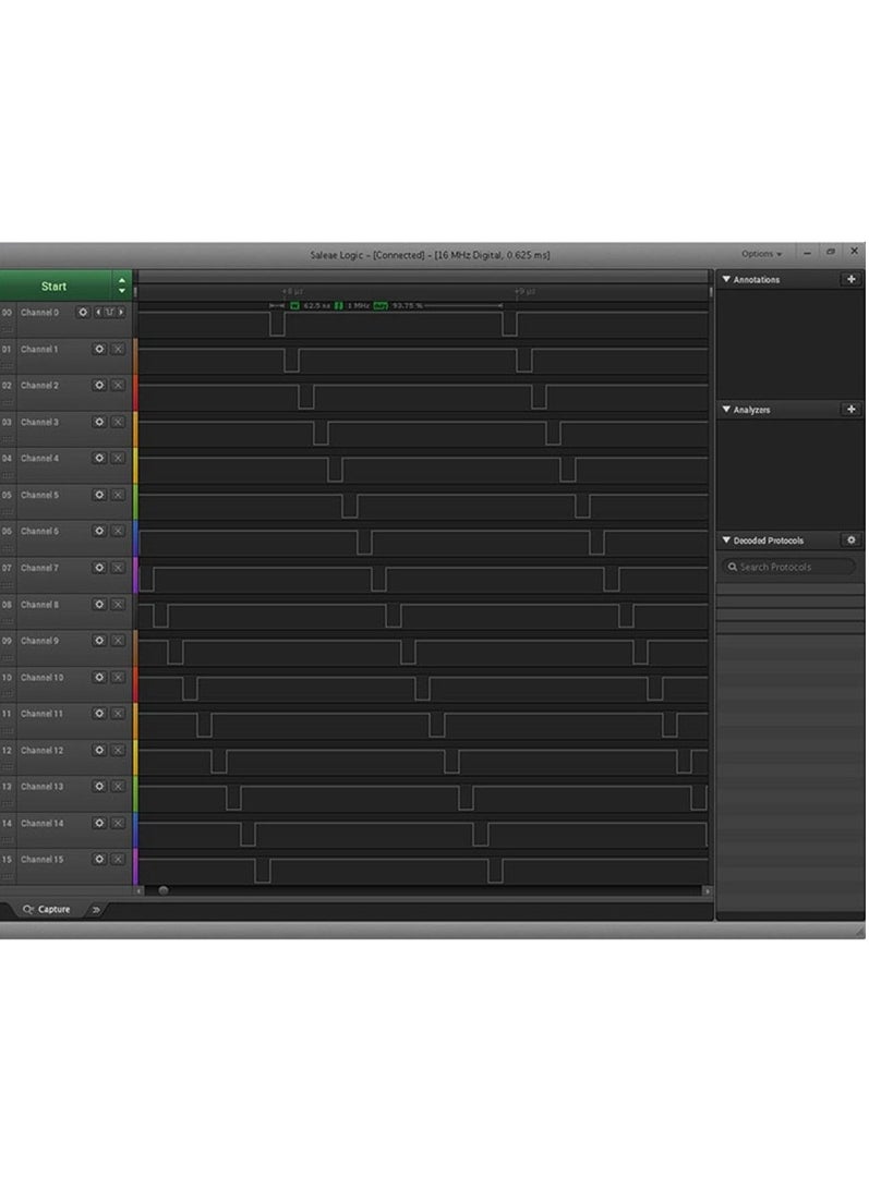 EVEREEN - Logic USB Logic Analyzer, For Official Version, Sample Rate 100M 16 Channels Instruments - Image 1