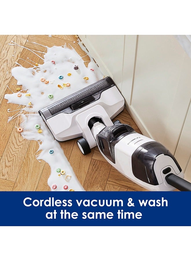 Tineco iFloor 2 Max Wet and Dry Cordless Vacuum Cleaner and Mop, Self cleaning with Streak-free Drying, Ideal for Hard Floors, All corners, sticky messes and pet Hairs, Portable and Lightweight Design 0.55 L 120 W IFLOOR 2 Max ‎White/Grey - Image 2