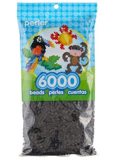 Perler Beads Fuse Beads For Crafts, Black, Small, 6000Pcs  - Image 1