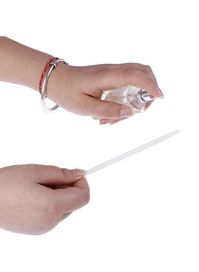 100pcs 130mm Aromatherapy Essential Oil Test Paper Strips Black Edges Fragrance Tester - Image 5