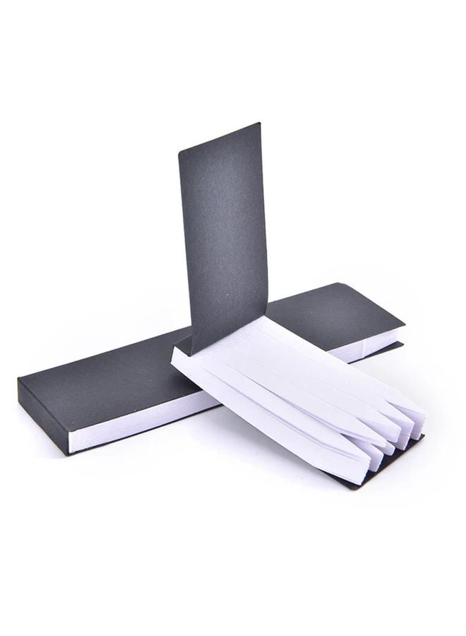 100pcs 130mm Aromatherapy Essential Oil Test Paper Strips Black Edges Fragrance Tester - Image 2