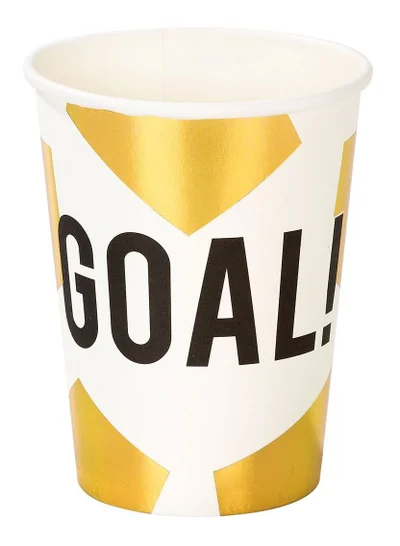 توكينج تيبلز Football Paper Cups 12pcs