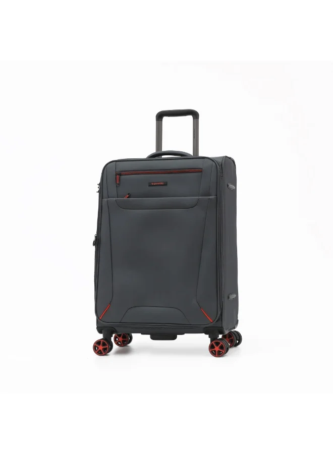 Travelite Travelite Softside Luggage Trolley Bag 4 pcs Set,Grey
