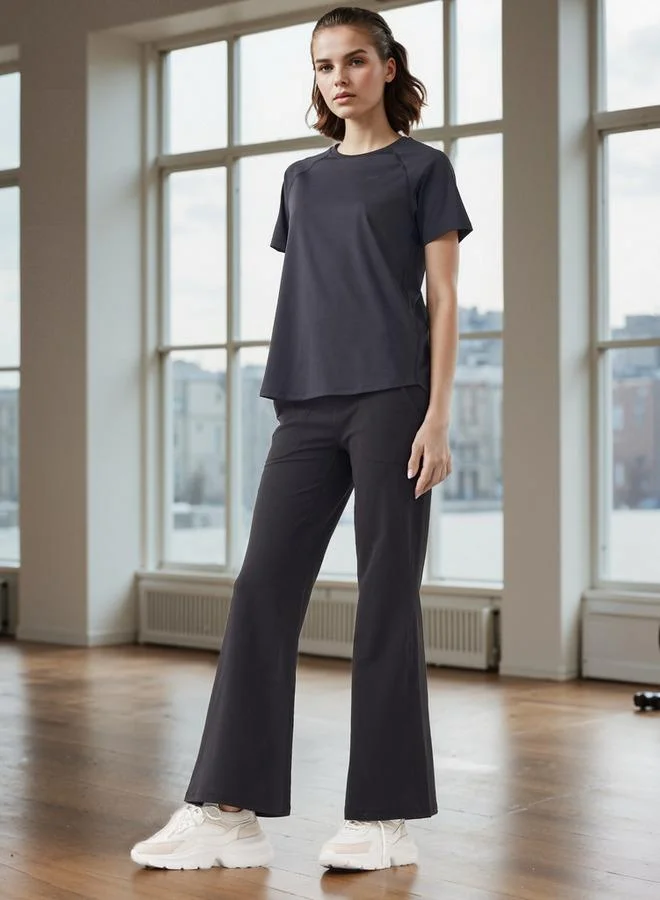 ADOT by Splash Regular Fit T-shirt with Raglan Sleeves