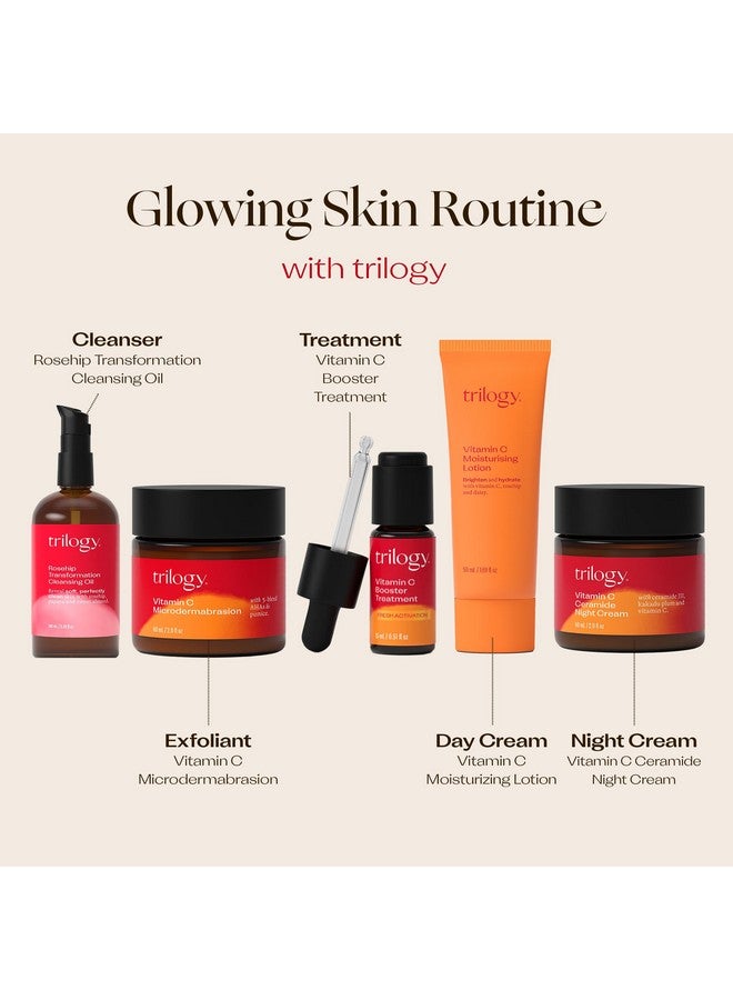 تريلوجي تقشير الجلد بفيتامين C وتقشيره وتفتيحه باستخدام الآهاس والخفاف 2.0 أونصة سائلة - Image 5