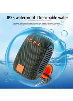 Generic Portable Bluetooth Music Player & Speaker for Outdoor Adventures, Lightweight Bike-Mounted Device with Memory Card Support  - Image 4