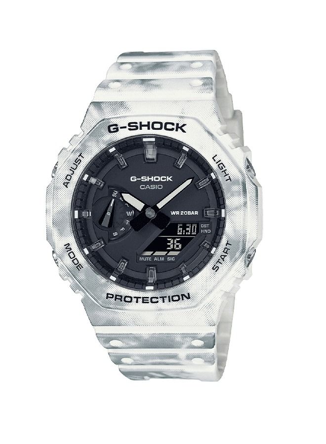 CASIO G-SHOCK Men's Analog & Digital Wrist Watch White GAE2100GC-7ADR - Image 2